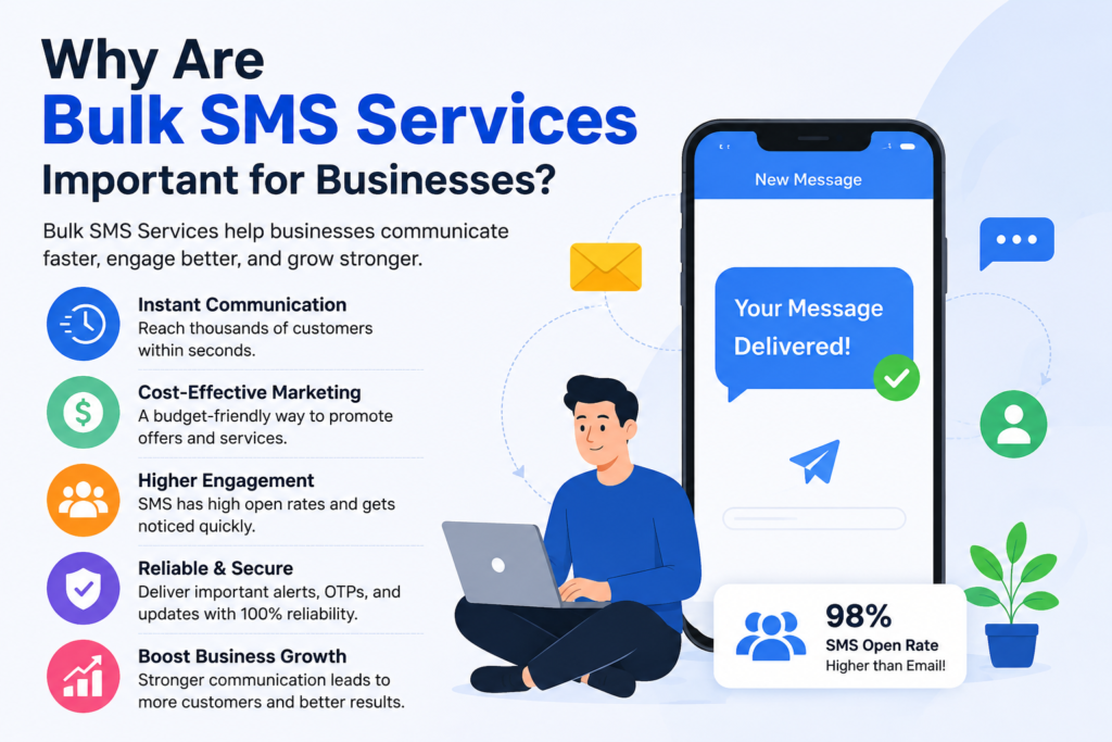 Why Bulk SMS Services Are Important for Businesses